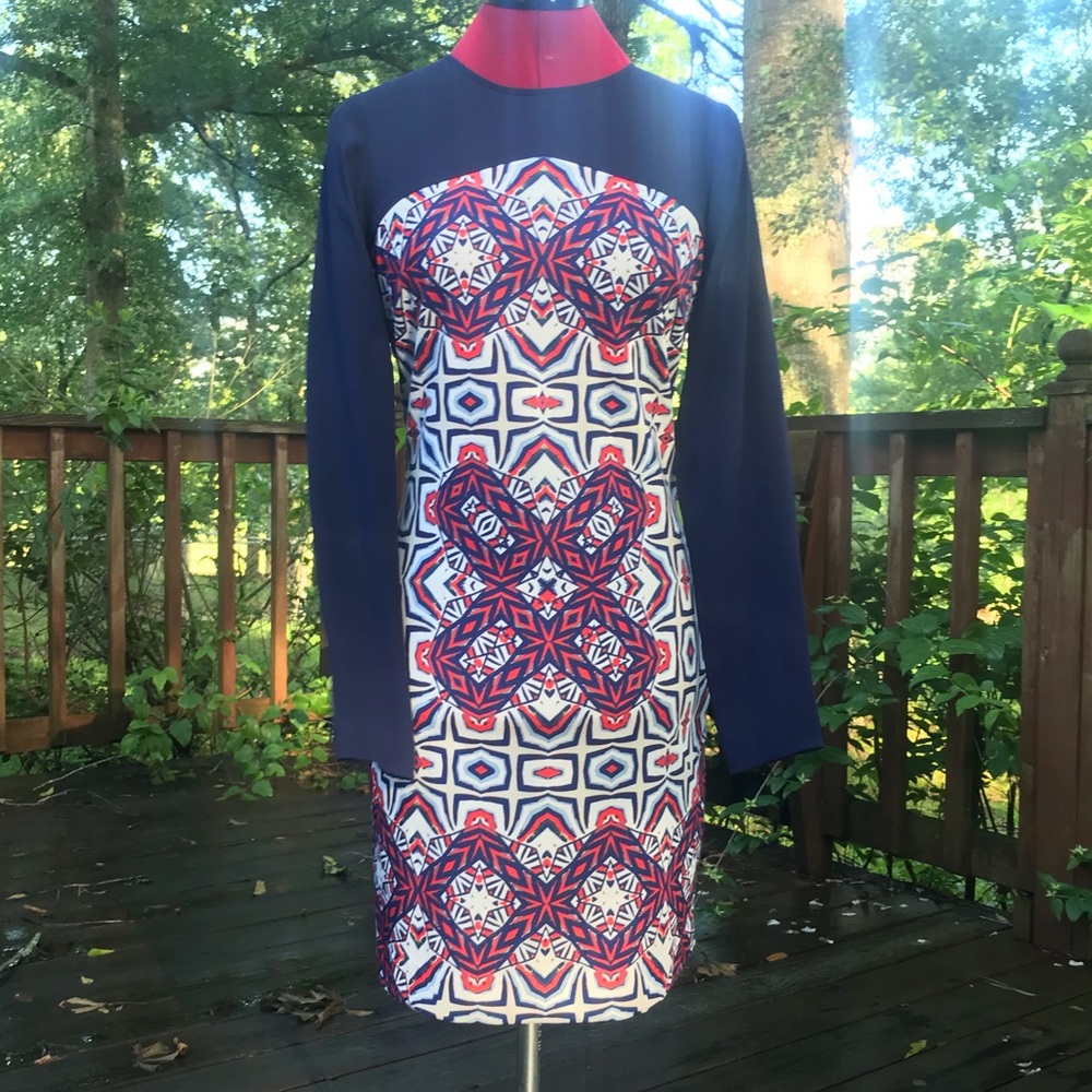 $99 Cremieux comfy and eye catching dress sz XS